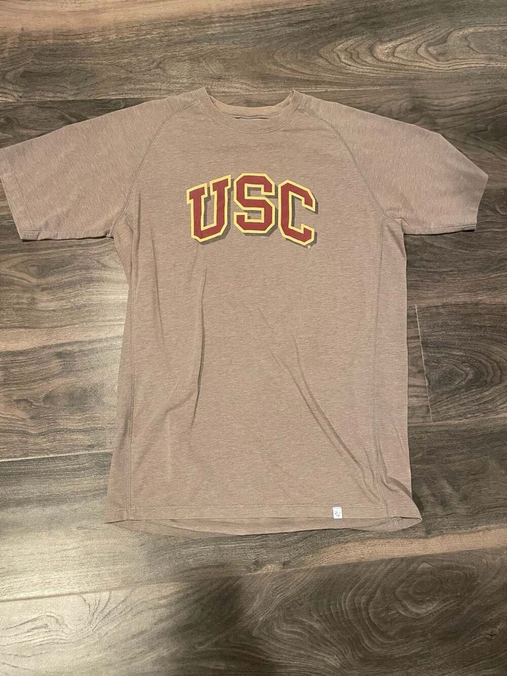'47 Brand USC Trojans Grey Athletic T-Shirt Size Small
